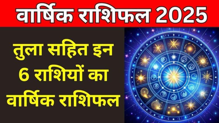 Yearly Horoscope 2025 Tula to Meen Rashi