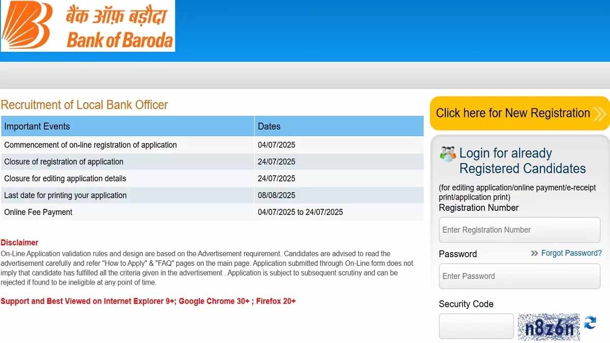 BOB LBO Recruitment 2025