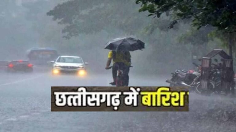 Rainfall in Chhattisgarh
