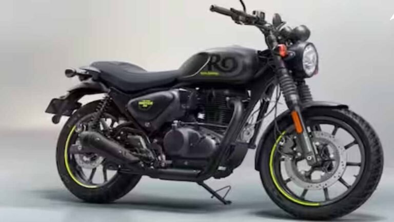 Updated Royal Enfield Hunter 350