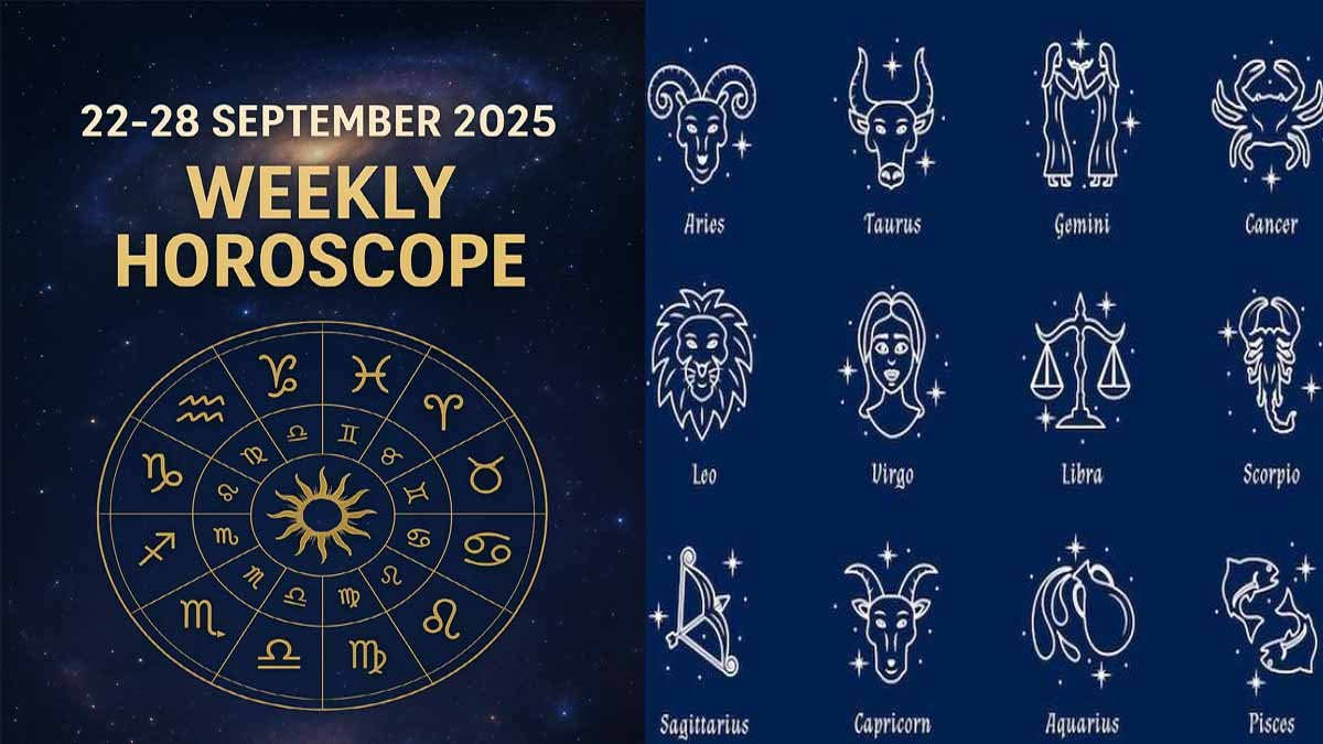 weekly horoscope 22-28 september 2025