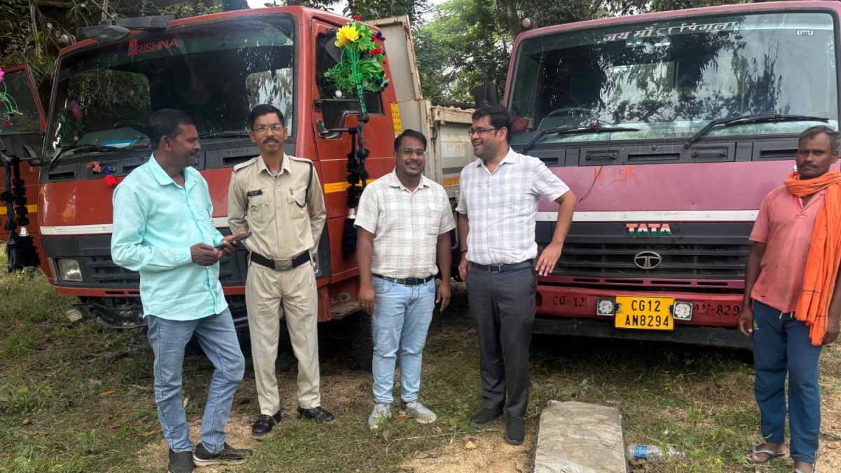 Illegal Sand Transport