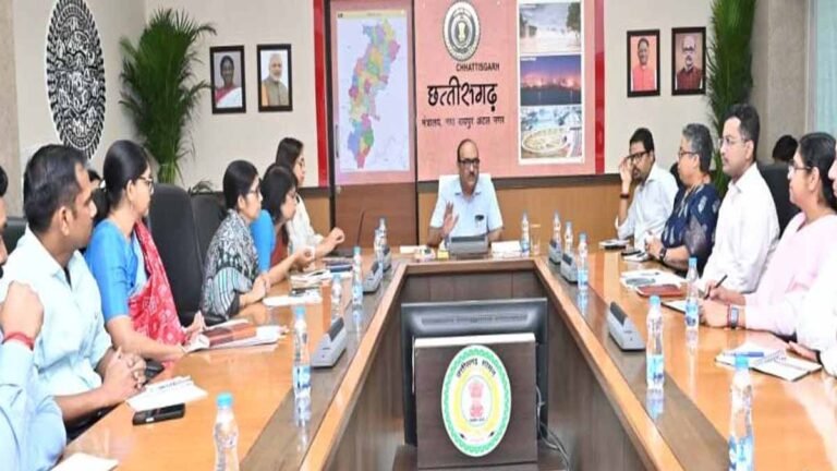 विभागीय कामकाज की समीक्षा मुख्य सचिव ने की