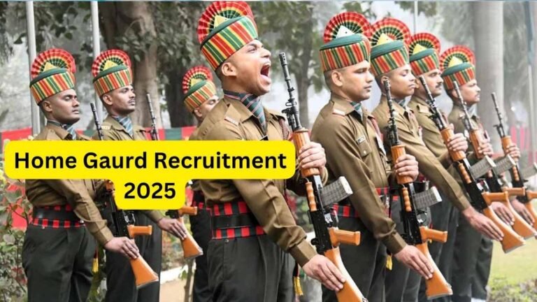 Home Gaurd Recruitment 2025 - 2