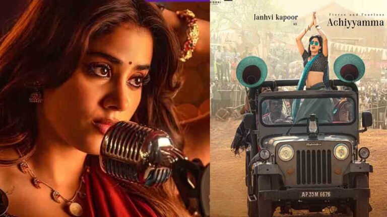 Janhvi Kapoor Peddi First Look