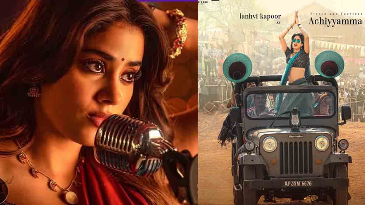Janhvi Kapoor Peddi First Look