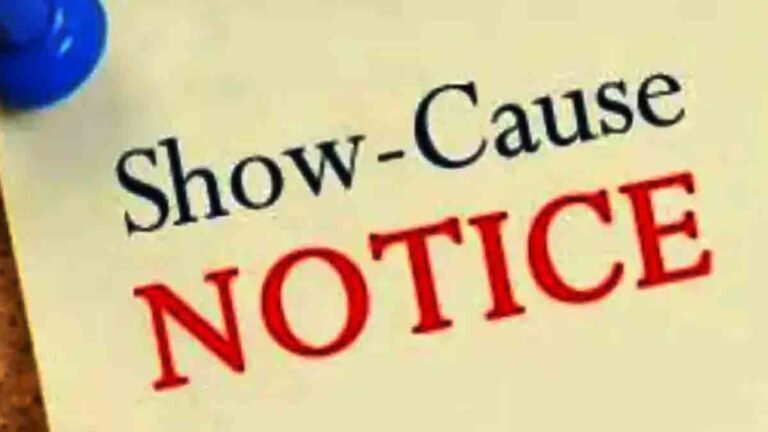 Show Cause Notice