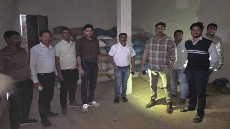 अवैध धान जब्त