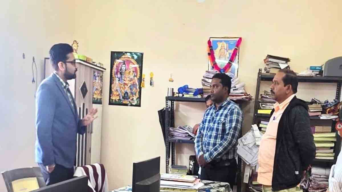 चेक पोस्ट निरीक्षण