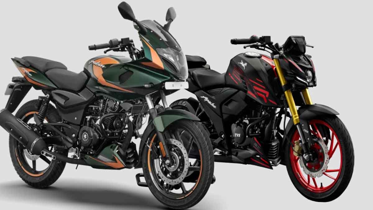 Bajaj Pulsar 220F vs TVS Apache RTR 200 4V