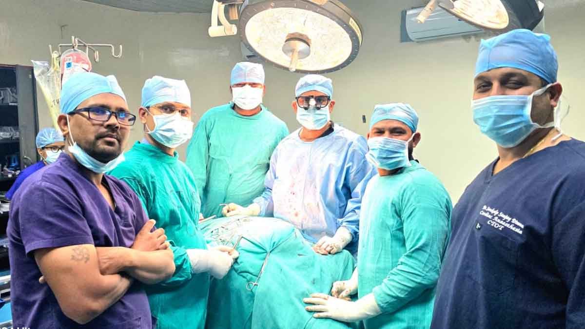 दुर्लभ सर्जरी मेकाहारा रायपुर