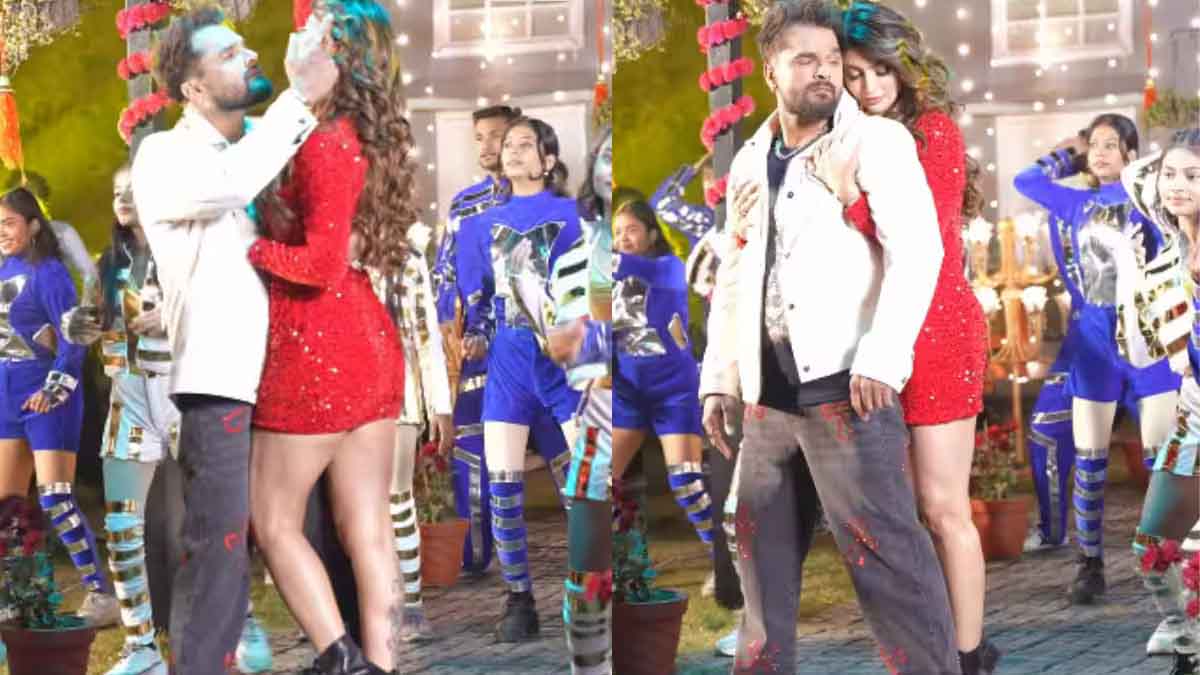 Khesari Lal Yadav Akanksha Puri Romantic Video