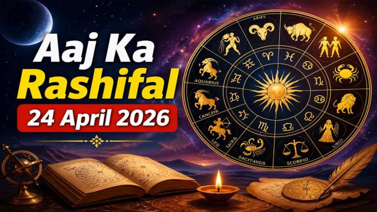 Aaj Ka Rashifal 24 April 2026: जानें आज सभी राशियों का हाल, किसे मिलेगा लाभ और किसे रहना होगा सतर्क