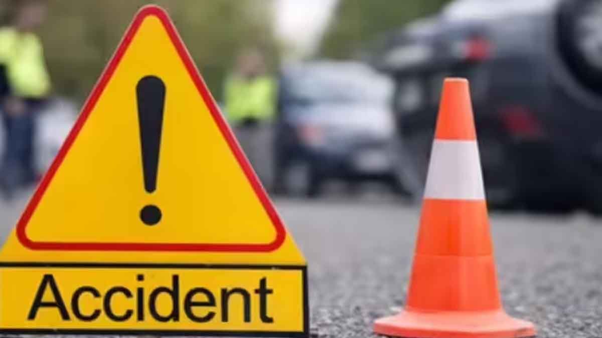 ट्रक के अनियंत्रित होकर पलटने से ड्राइवर की मौत 1 Accident