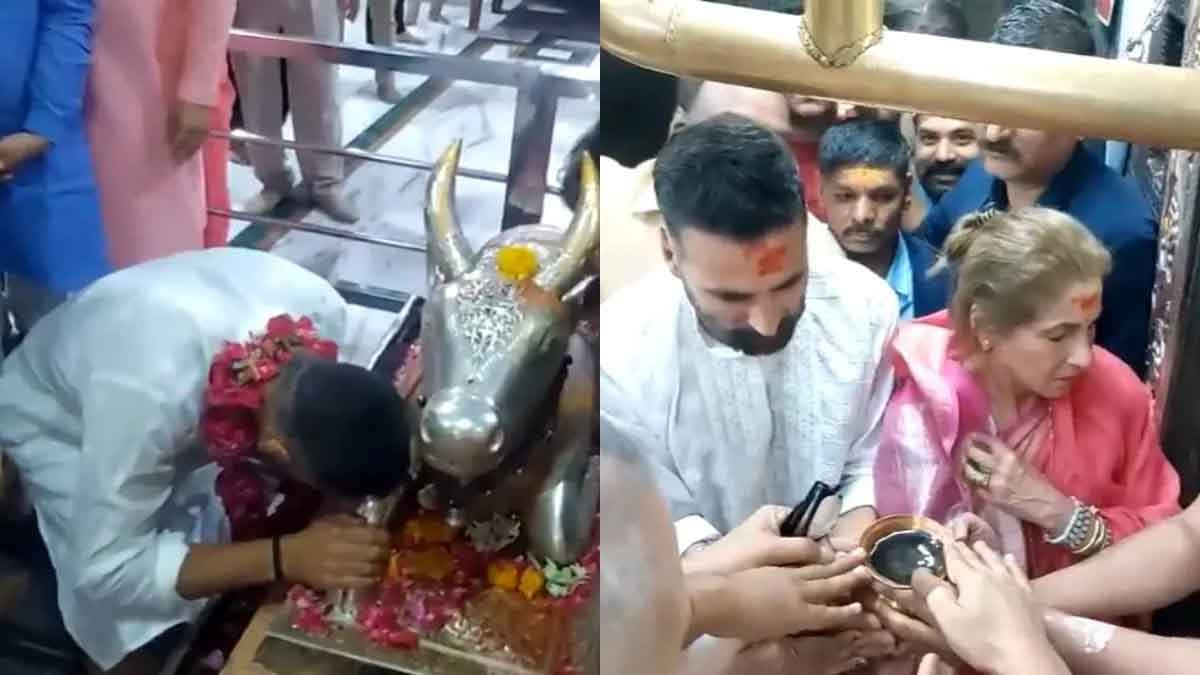 Akshay Kumar Mahakal Darshan: 