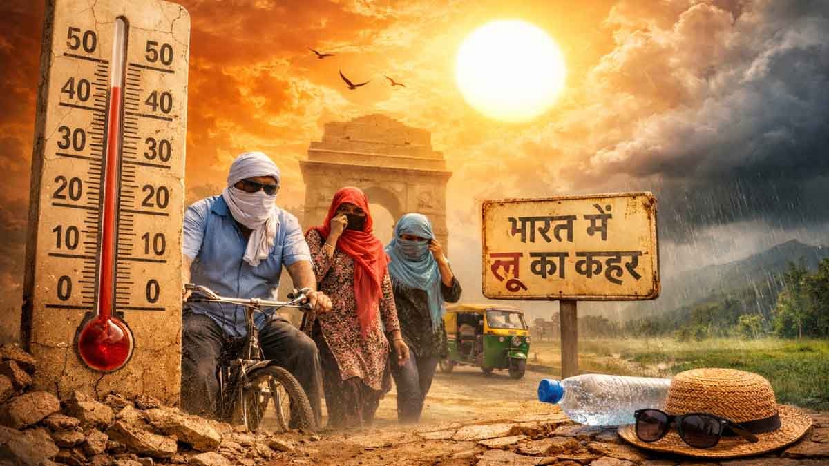 11 राज्यों में लू का अलर्ट: 40°C के पार पहुंचा पारा, जानिए कब मिलेगी राहत 1 Heat Wave