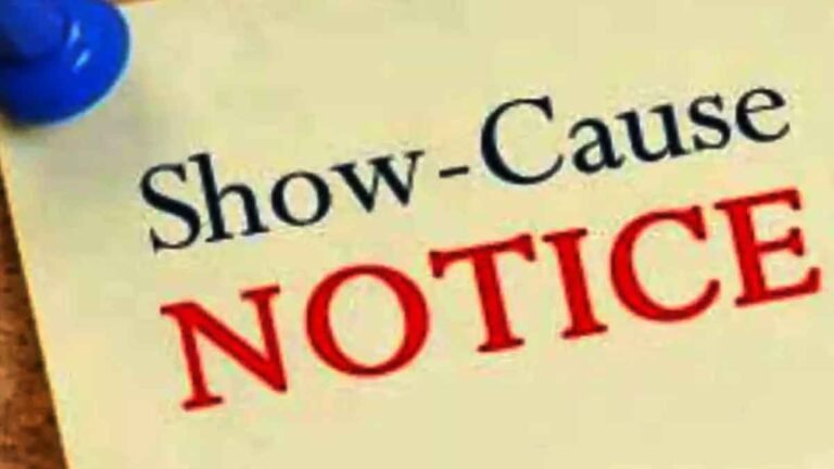 Show Cause Notice