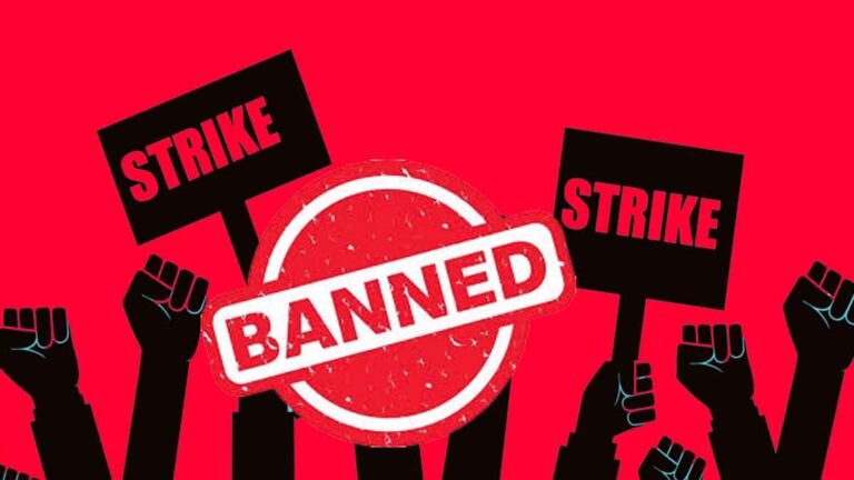 Strike Banned