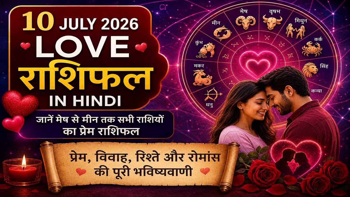 10 July 2026 Love Rashifal in Hindi