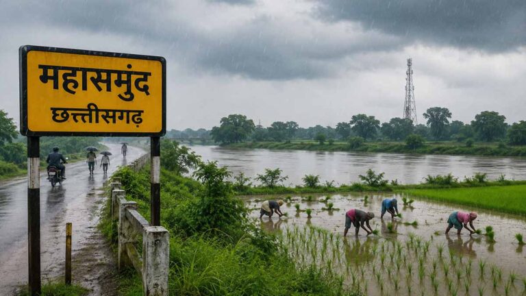 महासमुंद मौसम समाचार: सरायपाली में सबसे अधिक बारिश, जानें आंकड़े