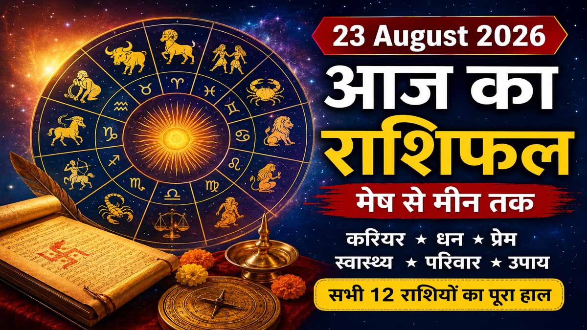 23 August 2026 Rashifal in Hindi