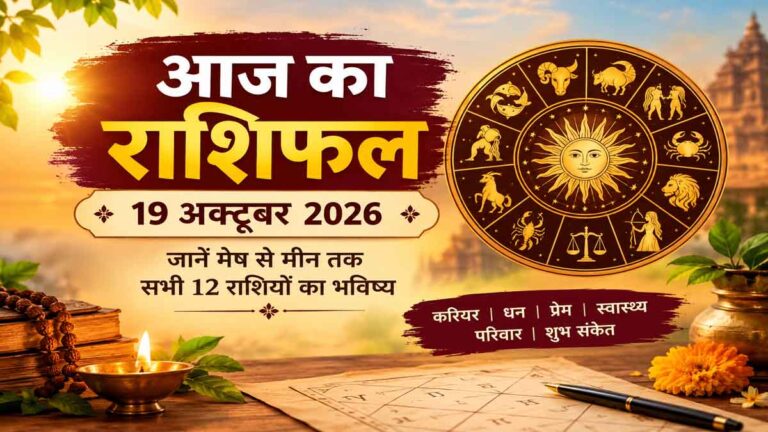 Aaj Ka Rashifal 19 October 2026