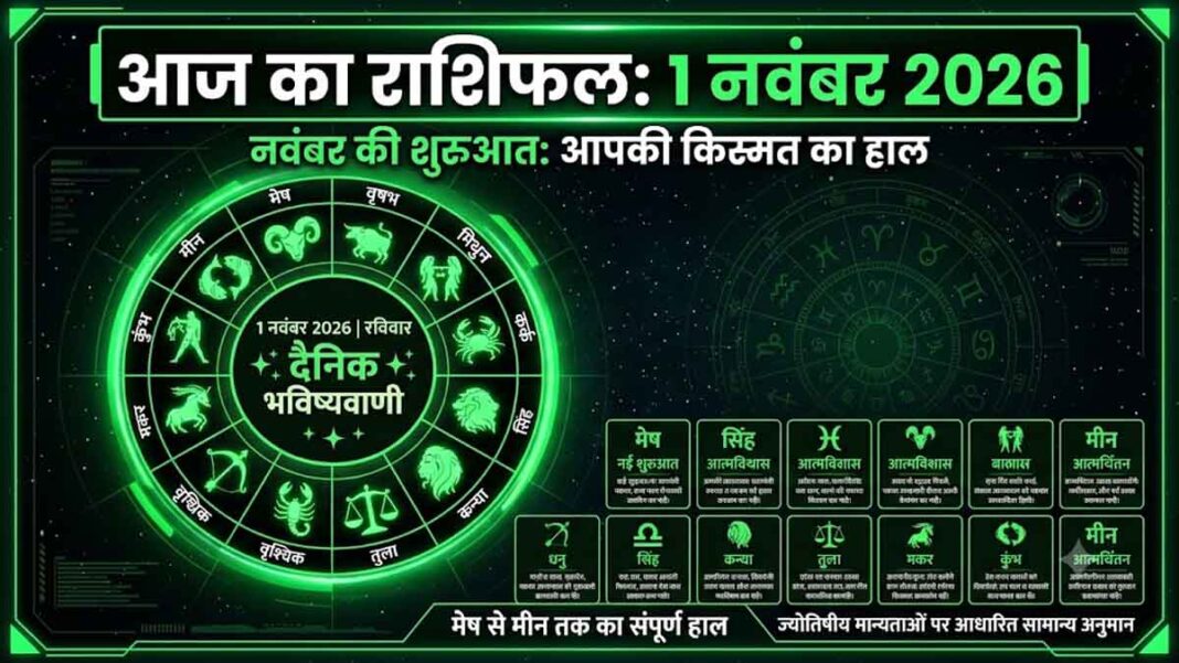 Aaj ka rashifal 1 november 2026 Aaj ka rashifal 1 november 2026