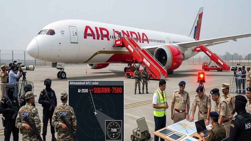 Air India Flight Hijack Scare