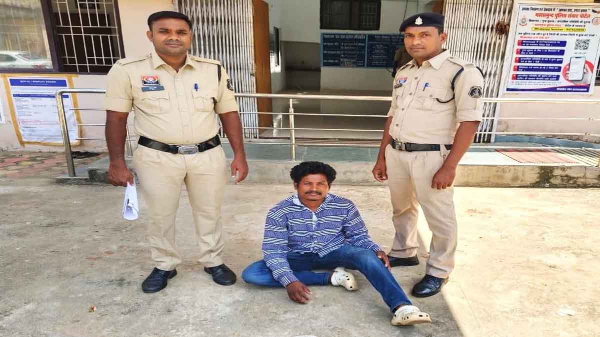 चोरी का आरोपी गिरफ्तार