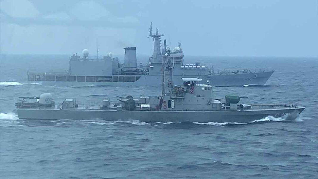 Indian Navy First Training Squadron