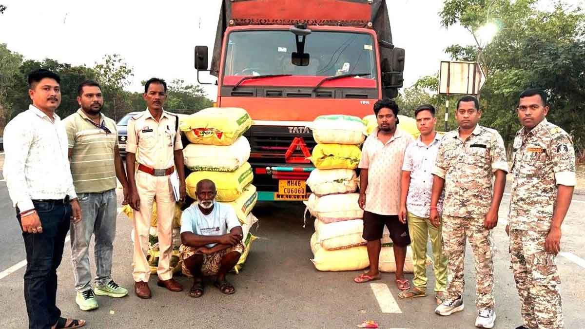 Home 22 सिंघोड़ा पुलिस ने जब्त किया गांजा