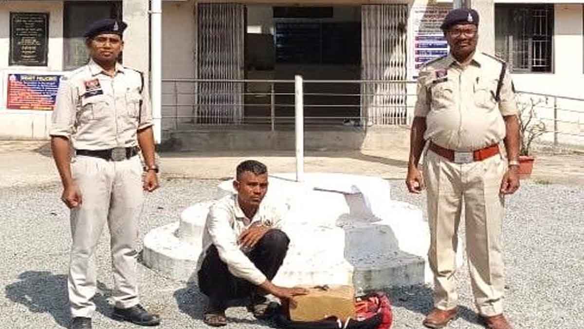 गांजा बरामद