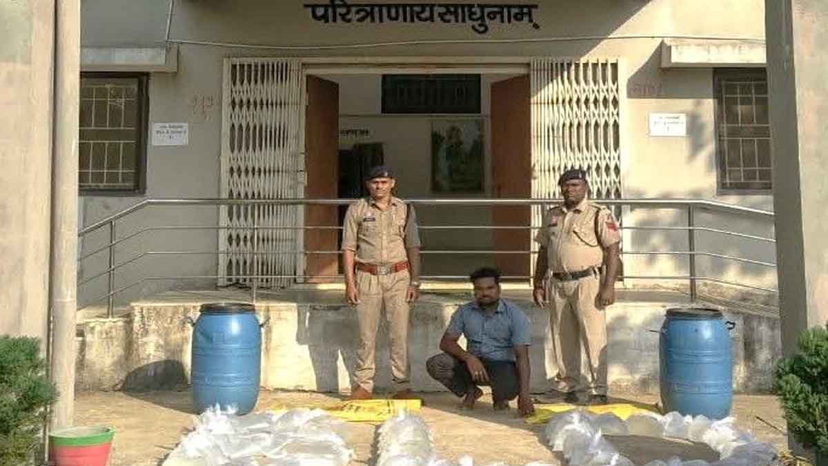 शराब जब्त