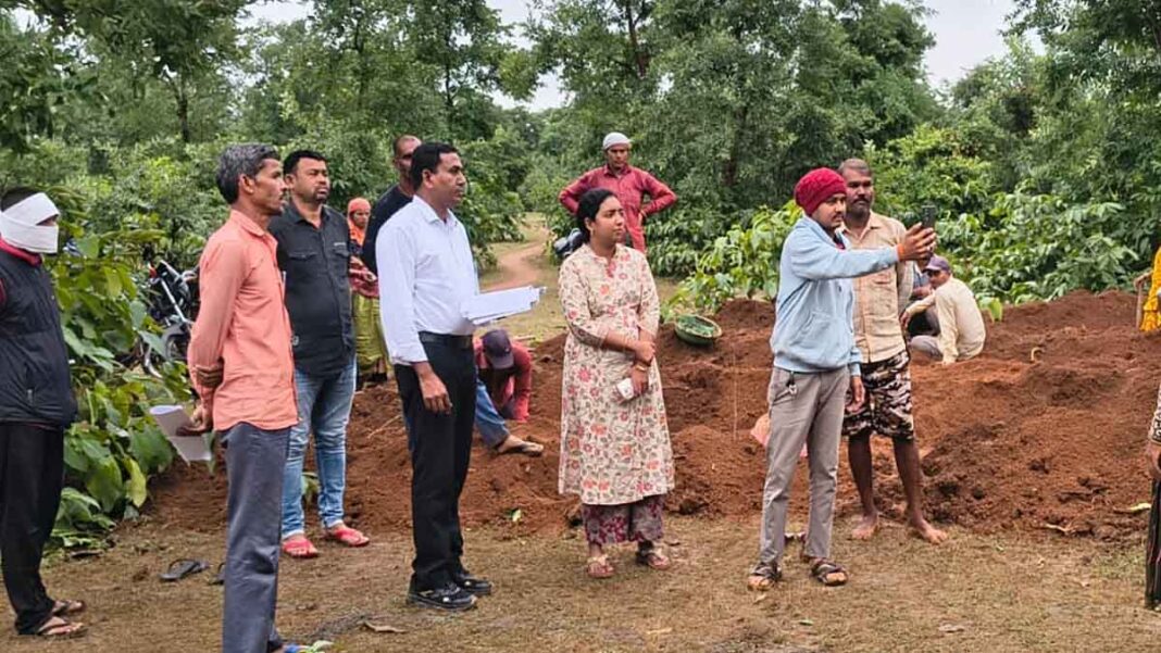mahasamund pm janman awas inspection mahasamund pm janman awas inspection